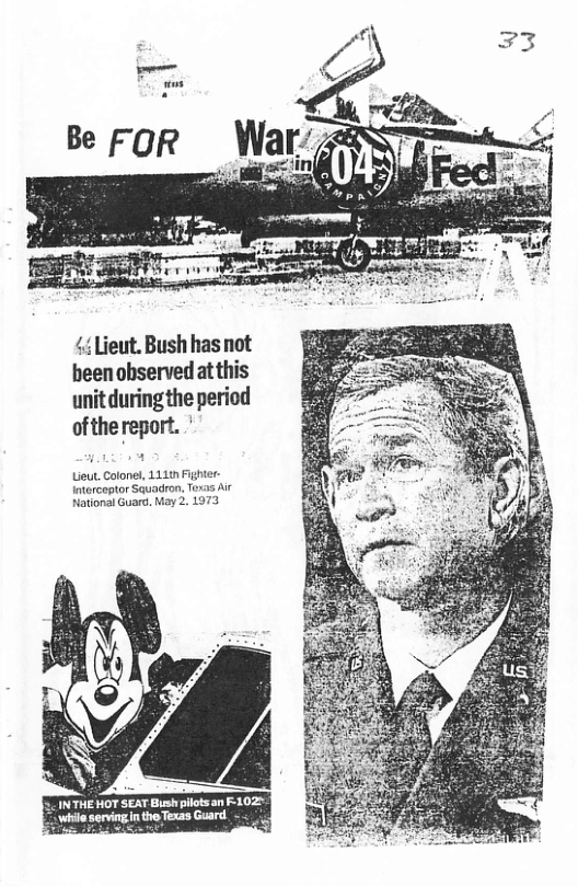 4 Lieut. Bush has not been observed at this unitduring the period ofthereport. ’  Interceptor Squadron.Texas Air National Guard. M  YL  INTHE HOT SEAT Bush pilots an F-102 while servinginthe Texas Guard.  
